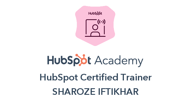 HubSpot Certified Trainer