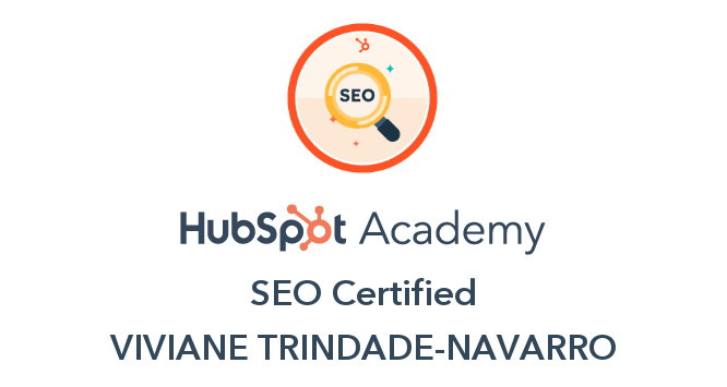 Hubspot academy SEO Certified