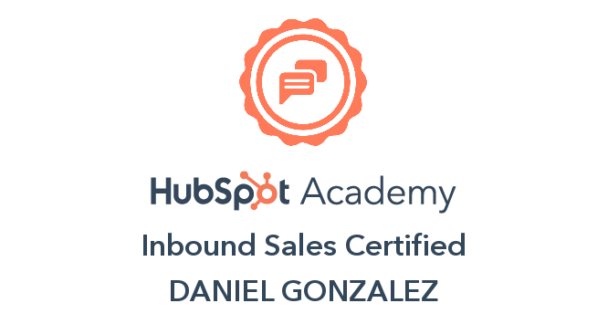 HubSpot Inbound Sales Certified