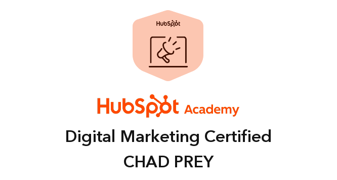 Digital Marketing Certified badge
