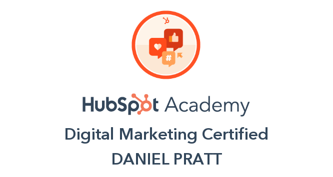 HubSpot Digital Marketing Badge