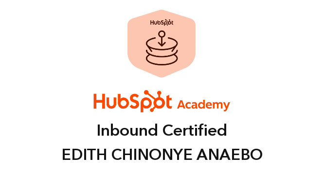 HubSpot Inbound Certified badge