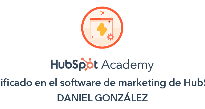Hubspot Marketing Software Certified