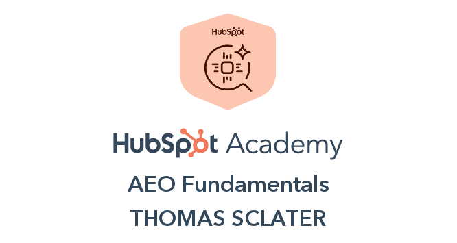 HubSpot Academy AEO Fundamentals