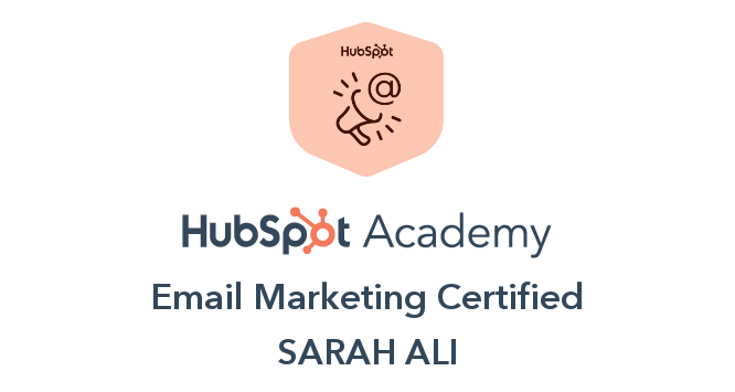 HubSpot Academy — Email Marketing Certified