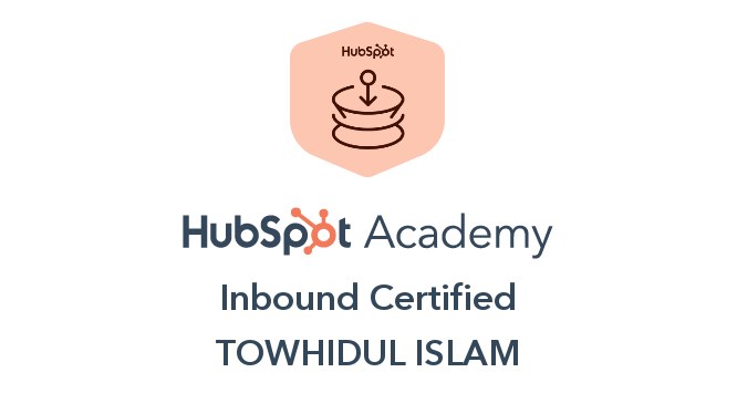 Inbound Certified - HubSpot Academy badge