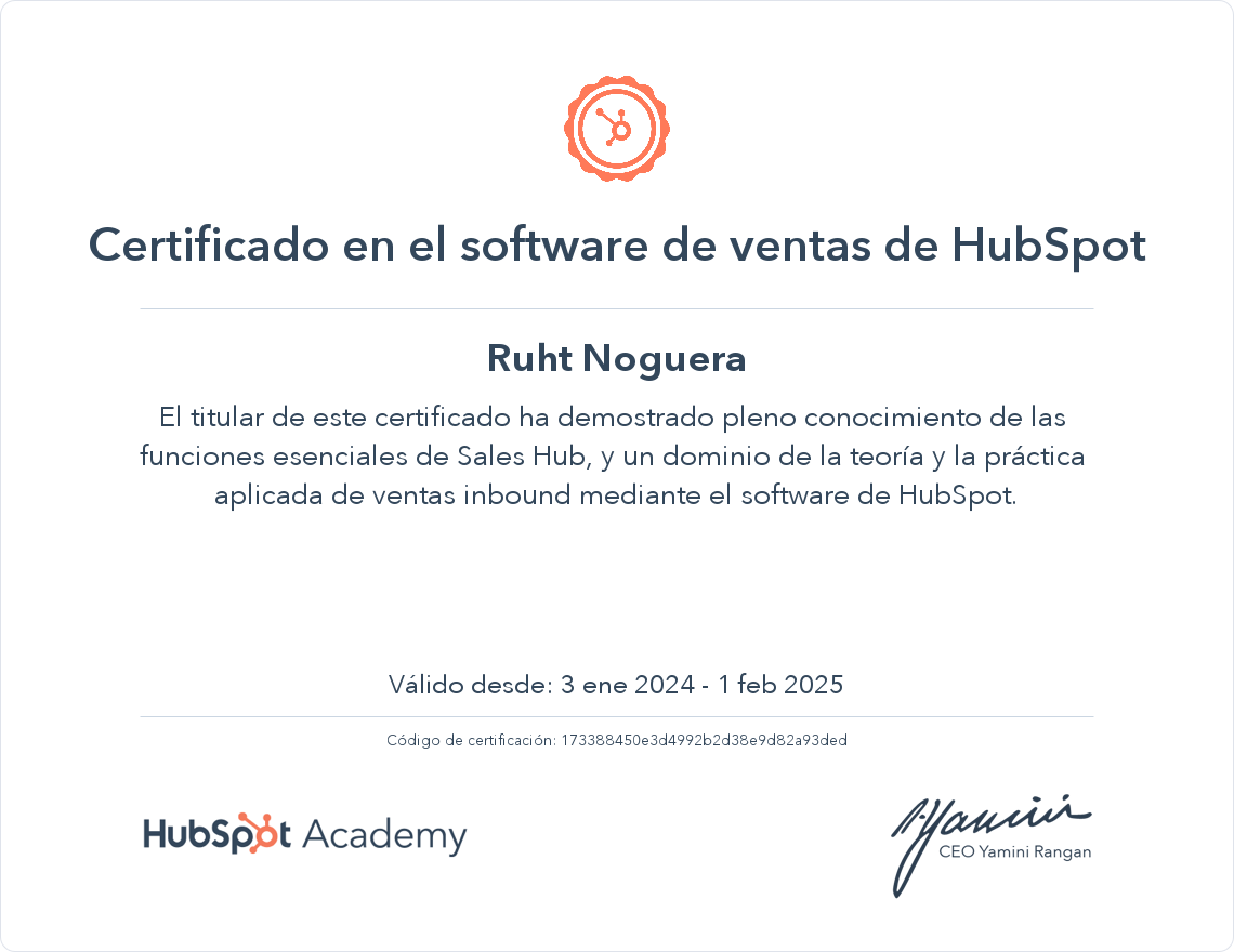 Tu certificado