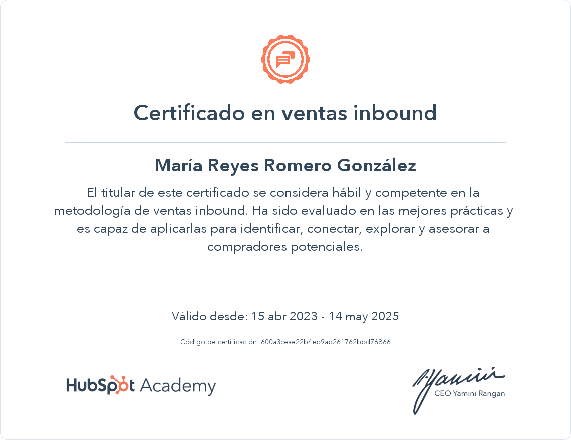 Tu certificado