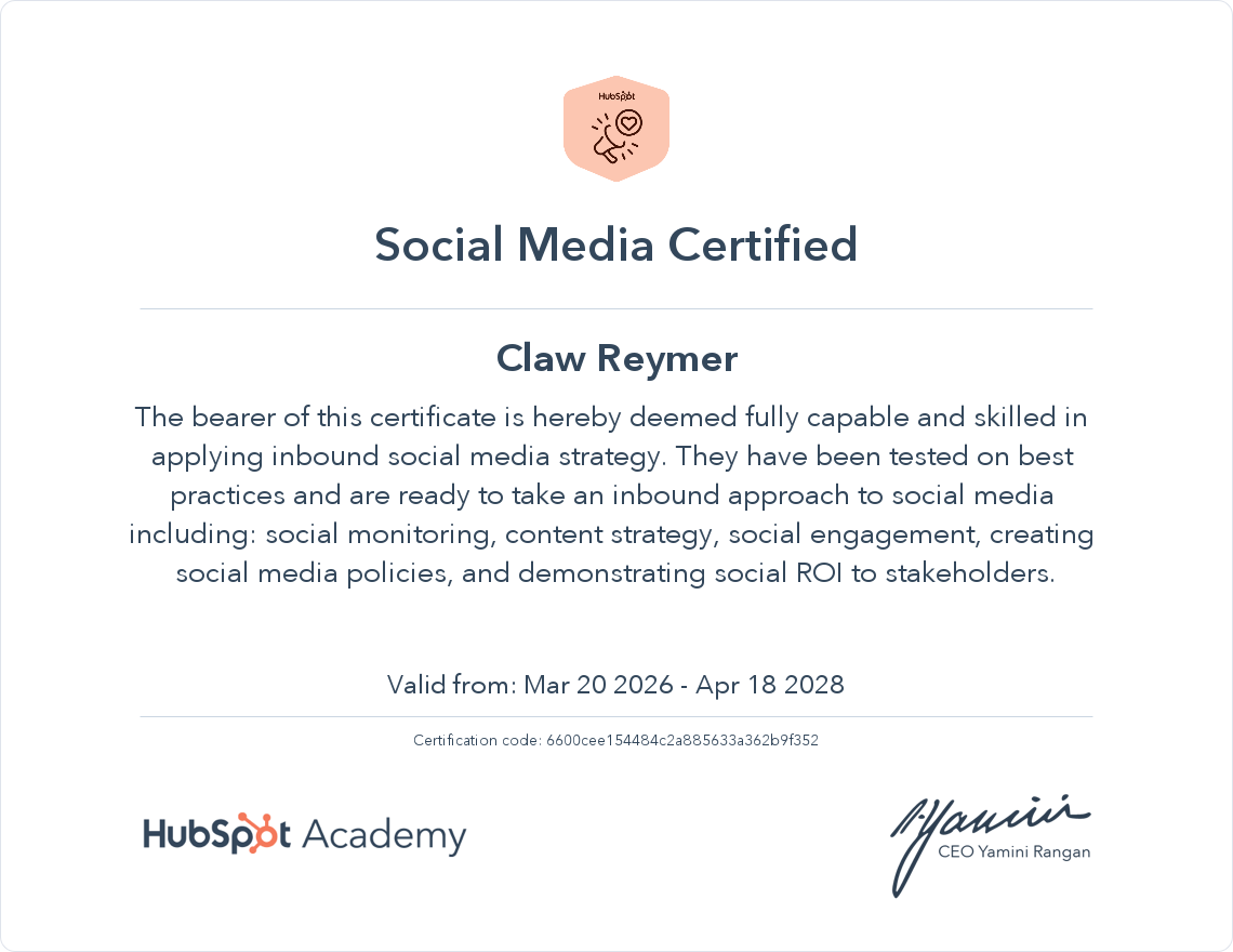 Social Media Marketing